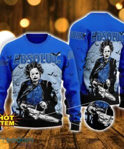 Absolut Vodka Horror Halloween AOP Sweater For Men And Women Halloween Gift