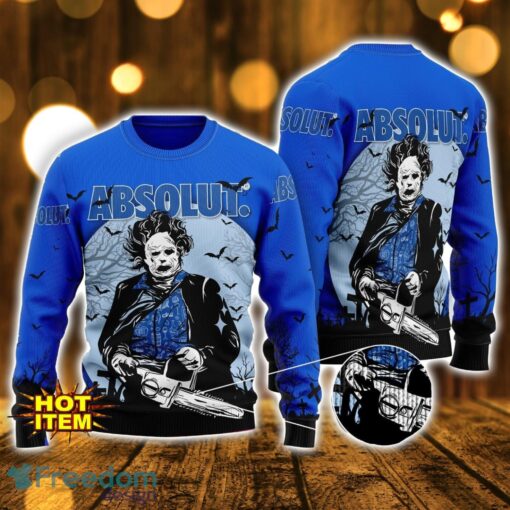 Absolut Vodka Horror Halloween AOP Sweater For Men And Women Halloween Gift Product Photo 1