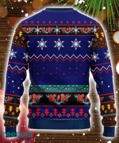 Acdc Ugly Christmas Sweater Blue Amazing Gift Christmas Gift For Men And Women Product Photo 2