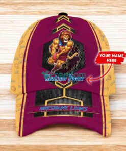 Afl Cap 3D Brisbane Lions Cap 3D Mascot