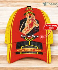 Afl Cap 3D Gold Coast Football Club Cap 3D Mascot