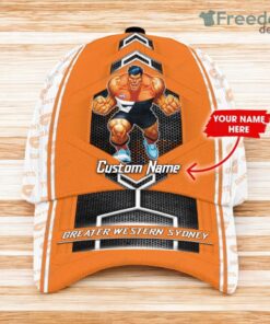 Afl Cap 3D Greater Western Sydney Cap 3D Mascot