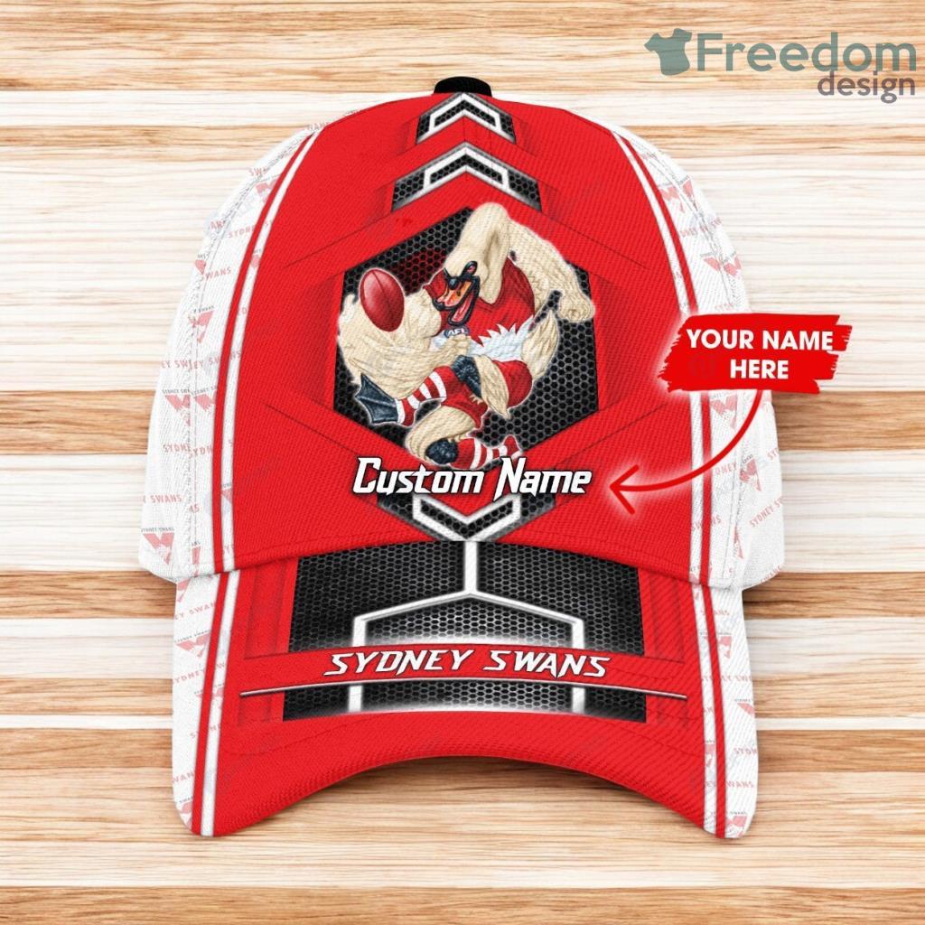 Afl Cap 3D Sydney Swans Football Club Cap 3D Mascot image Afl Cap 3D Sydney Swans Football Club Cap 3D Mascot Product Photo 1