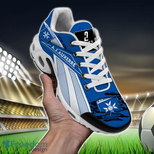 AJ Auxerre Air Cushion Sports Shoes Custom Name Gift TN Shoes Sneakers For Fans Men Women Team Shoes Product Photo 1