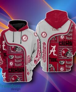 Alabama Crimson Tide 3D Hoodies Unique Gift image Alabama Crimson Tide 3D Hoodies Unique Gift Product Photo 4
