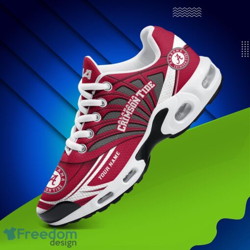 ALABAMA CRIMSON TIDE Air Cushion Sports Shoes Custom Name Gift For Fans Men Women Shoes Product Photo 1