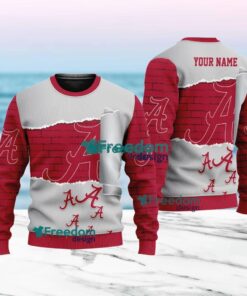 Alabama Crimson Tide NCAA Logo New Idea Christmas Ugly Sweater 3D For Men And Women