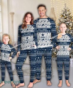 All I Want For Christmas Is Dallas Cowboys Xmas Family Pajamas Set For Men Women Kid