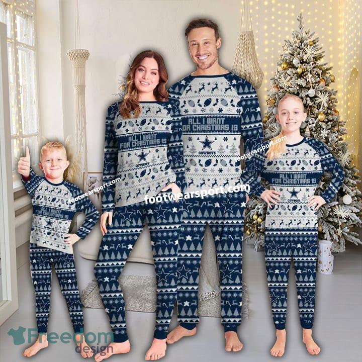 All I Want For Christmas Is Dallas Cowboys Xmas Family Pajamas Set For Men Women Kid image All I Want For Christmas Is Dallas Cowboys Xmas Family Pajamas Set For Men Women Kid - All I Want For Christmas Is Dallas Cowboys Xmas Family Pajamas Set For Men Women Kid