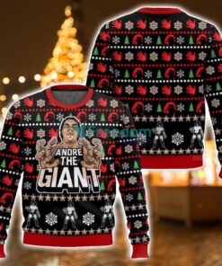 Andre The Giant 3D Ugly Christmas Sweater Unisex Sweater Christmas Gift