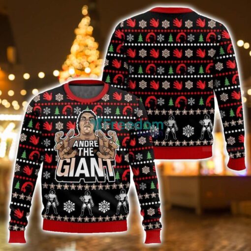 Andre The Giant 3D Ugly Christmas Sweater Unisex Sweater Christmas Gift Product Photo 1