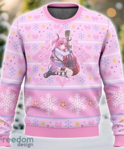 Angel Beats Yui Loves Guitar Ugly Christmas Sweater Holiday Christmas Gift Angel Beats Yui Loves Guitar Ugly Christmas Sweater Holiday Christmas Gift