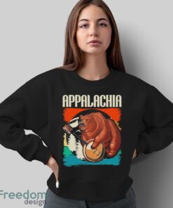 Appalachia – Vintage Banjo Player Bluegrass Musician Shirt - Sweatshirt