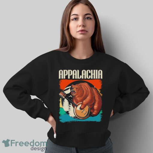 Appalachia – Vintage Banjo Player Bluegrass Musician Shirt - Sweatshirt