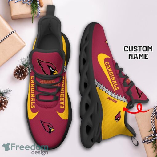 Arizona Cardinals Custom Name Limited Max Soul Shoes Sneakers For Sports Fans Gift Product Photo 3