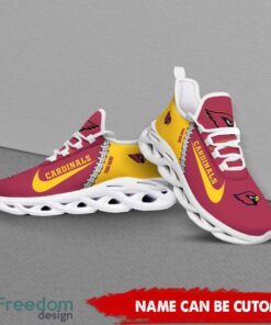 Arizona Cardinals Custom Name Limited Max Soul Shoes Sneakers For Sports Fans Gift Product Photo 4