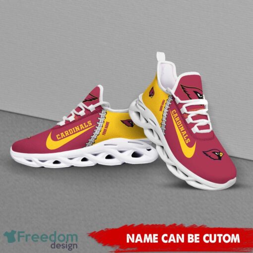 Arizona Cardinals Custom Name Limited Max Soul Shoes Sneakers For Sports Fans Gift Product Photo 4