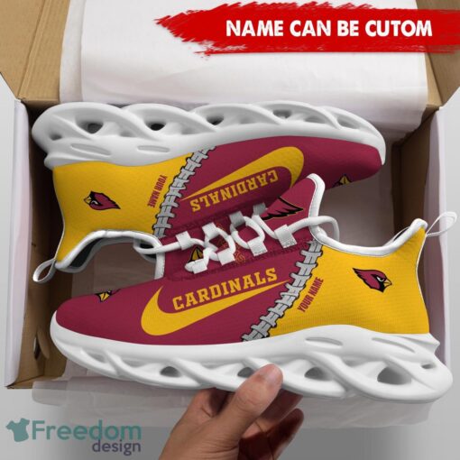 Arizona Cardinals Custom Name Limited Max Soul Shoes Sneakers For Sports Fans Gift Product Photo 5