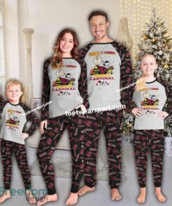 Arizona Cardinals Once A Cardinal – Always A Cardinal Christmas Family Pajamas Set Kid Men Women