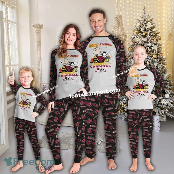 Arizona Cardinals Once A Cardinal Always A Cardinal Christmas Family Pajamas Set Kid Men Women image Arizona Cardinals Once A Cardinal - Always A Cardinal Christmas Family Pajamas Set Kid Men Women - Arizona Cardinals Once A Cardinal - Always A Cardinal Christmas Family Pajamas Set Kid Men Women