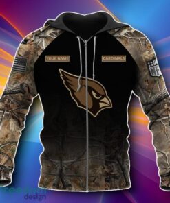Arizona Cardinals Personalized Hunting Camo 3D Hoodies Unique Gift Product Photo 3