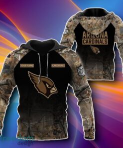 Arizona Cardinals Personalized Hunting Camo 3D Hoodies Unique Gift