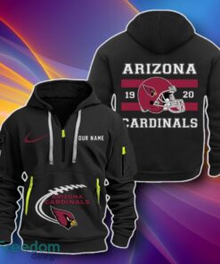 Arizona Cardinals Quarter Zip 3D Hoodies Unique Gift