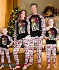 Arizona Cardinals Super Bowl Ugly Christmas Pajamas Set Family Kid Men Women