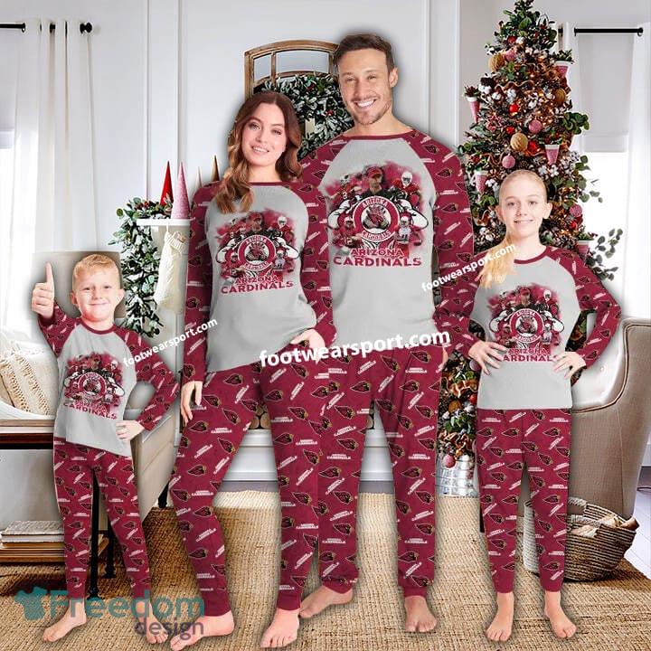 Arizona Cardinals Transfer Xmas Family Pajamas Set Kid Men Women image Arizona Cardinals Transfer Xmas Family Pajamas Set Kid Men Women - Arizona Cardinals Transfer Xmas Family Pajamas Set Kid Men Women
