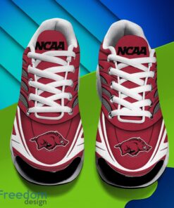 Arkansas Razorbacks Air Cushion Sports Shoes Custom Name Gift For Fans Men Women Shoes Product Photo 3