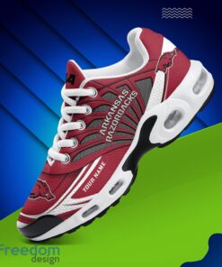 Arkansas Razorbacks Air Cushion Sports Shoes Custom Name Gift For Fans Men Women Shoes