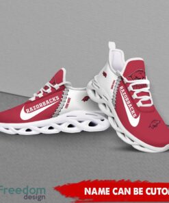 Arkansas Razorbacks Custom Name Limited Max Soul Shoes Sneakers For Sports Fans Gift Product Photo 4