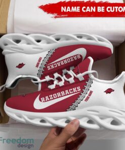 Arkansas Razorbacks Custom Name Limited Max Soul Shoes Sneakers For Sports Fans Gift Product Photo 5