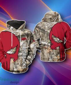 Arkansas Razorbacks NCAA Camo Veteran Hunting 3D Hoodies Unique Gift