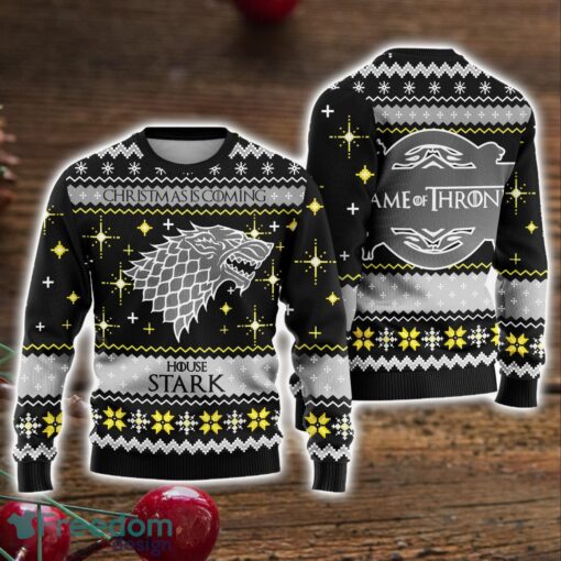 Arya Stark Game Thrones Ugly Sweater Got Movie Xmas Sweater Ugly Christmas Sweater Holiday Gift Product Photo 1