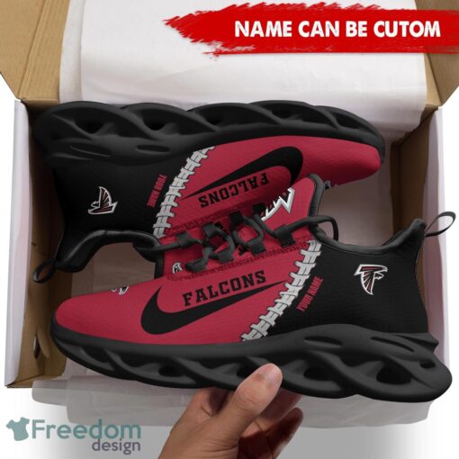 Atlanta Falcons Custom Name Limited Max Soul Shoes Sneakers For Sports Fans Gift Product Photo 2