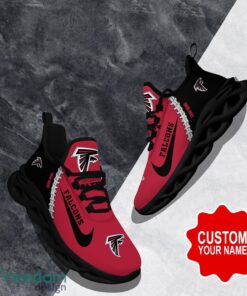 Atlanta Falcons Custom Name Limited Max Soul Shoes Sneakers For Sports Fans Gift Product Photo 1