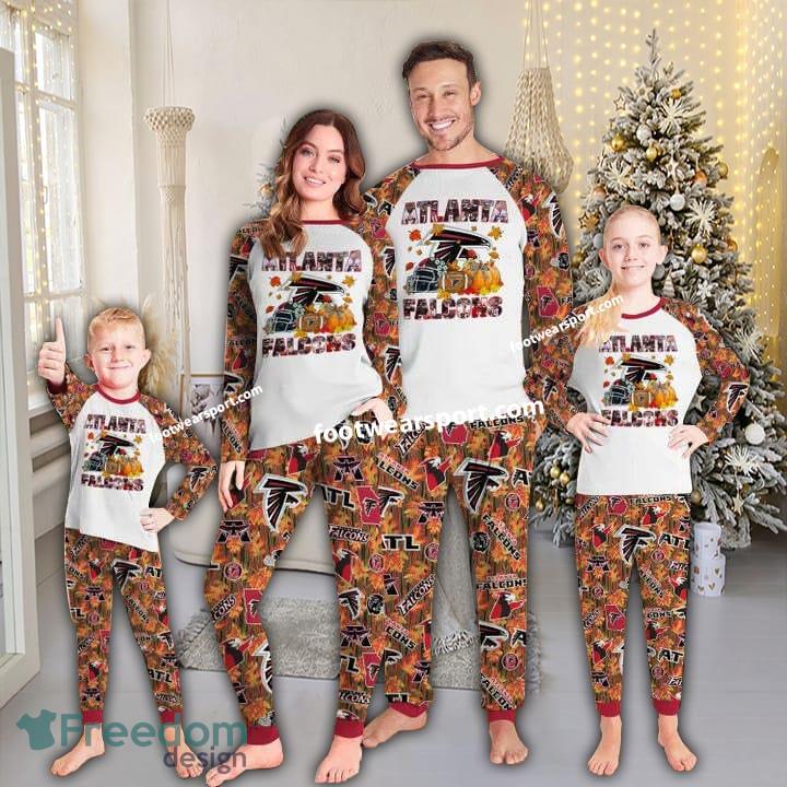 Atlanta Falcons Fall Christmas Family Pajamas Set Kid Men Women image Atlanta Falcons Fall Christmas Family Pajamas Set Kid Men Women - Atlanta Falcons Fall Christmas Family Pajamas Set Kid Men Women