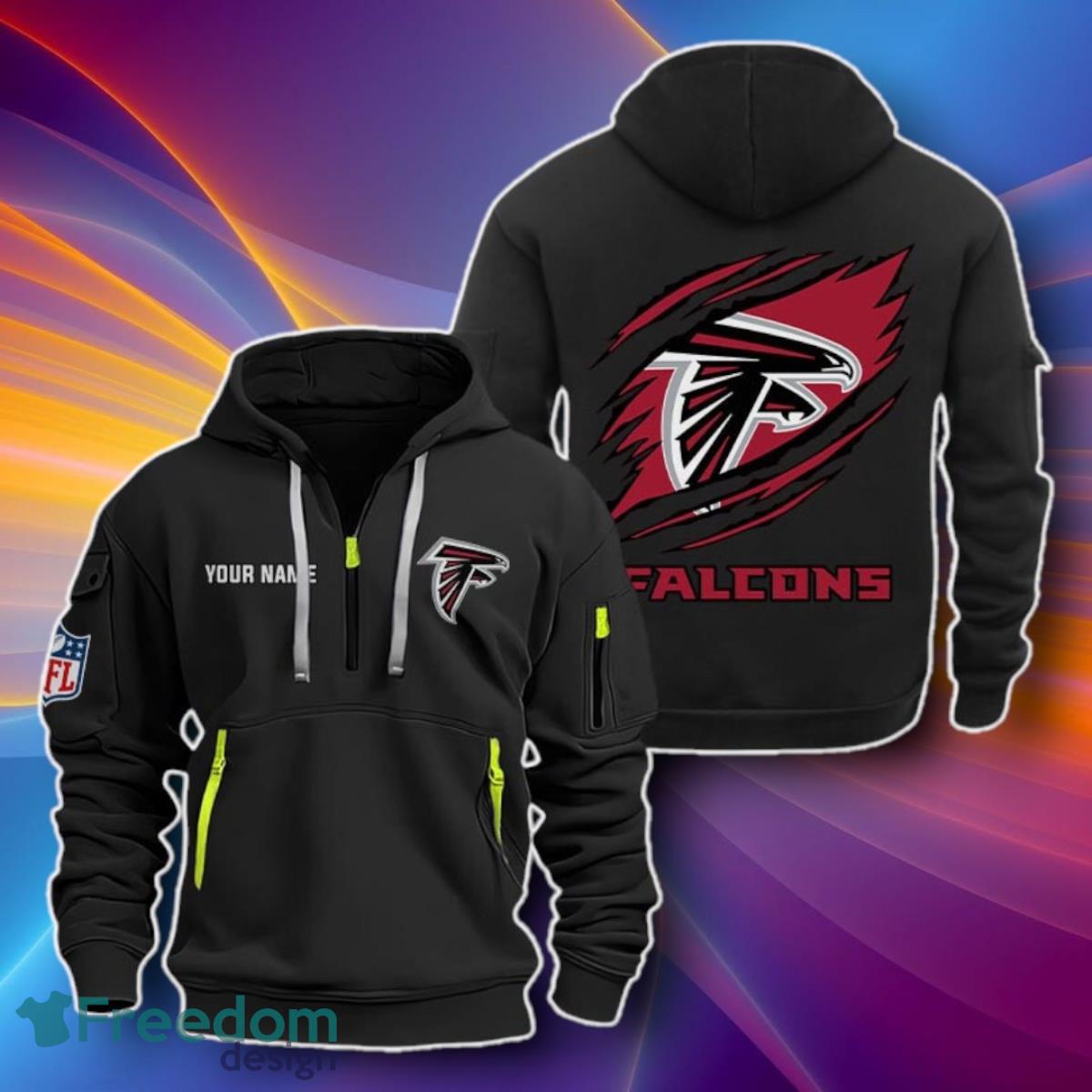 Atlanta Falcons Heavy 3D Hoodies Unique Gift image Atlanta Falcons Heavy 3D Hoodies Unique Gift Product Photo 1