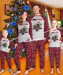 Atlanta Falcons Once A Falcon – Always A Falcon Christmas Pajamas Set Family Kid Men Women