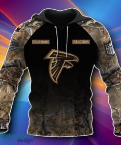 Atlanta Falcons Personalized Hunting Camo 3D Hoodies Unique Gift image Atlanta Falcons Personalized Hunting Camo 3D Hoodies Unique Gift Product Photo 3