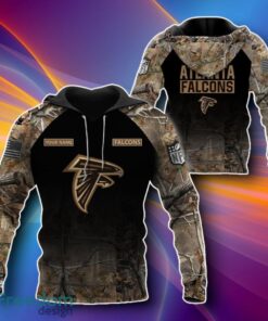 Atlanta Falcons Personalized Hunting Camo 3D Hoodies Unique Gift