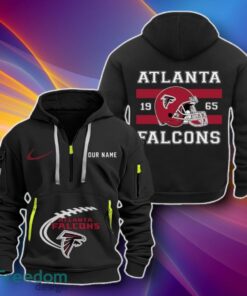 Atlanta Falcons Quarter Zip 3D Hoodies Unique Gift