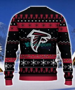 Atlanta Falcons Santa Claus Ugly Christmas Sweater Christmas Gift 3D Sweater Product Photo 2