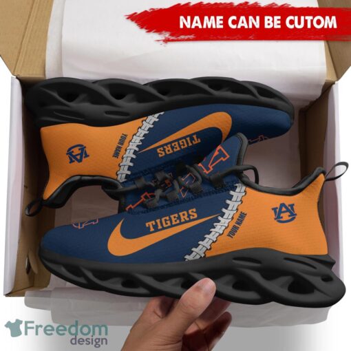 Auburn Tigers Custom Name Limited Max Soul Shoes Sneakers For Sports Fans Gift Product Photo 2