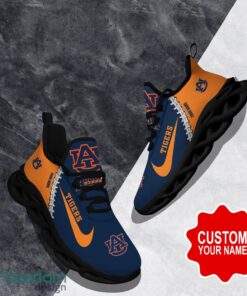 Auburn Tigers Custom Name Limited Max Soul Shoes Sneakers For Sports Fans Gift