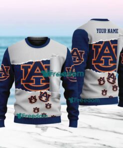 Auburn Tigers NCAA Logo New Idea Christmas Ugly Sweater 3D For Men And Women