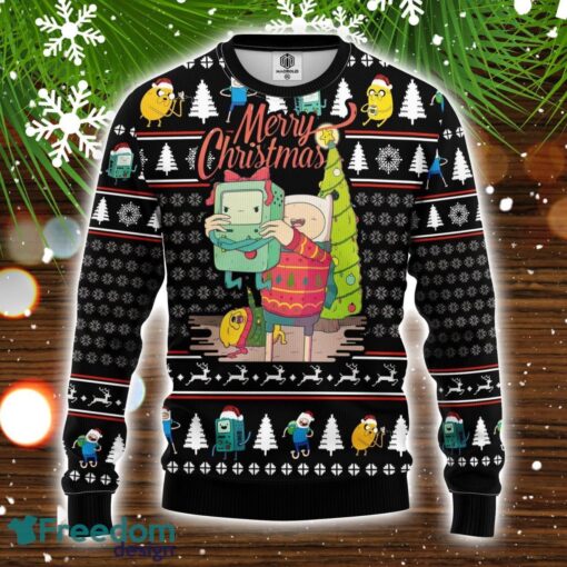 Aventure Time Ugly Christmas Sweater Amazing Gift Christmas Gift For Men And Women Product Photo 1