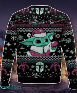 Baby Yoda Star Wars Ugly Sweater A Luxurious Gift Product Photo 2