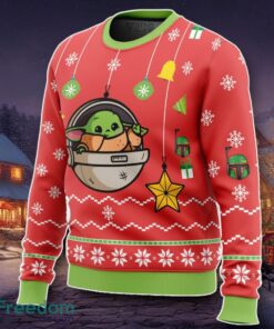 Baby Yoda Ugly Christmas Sweater A Luxurious Gift Product Photo 2